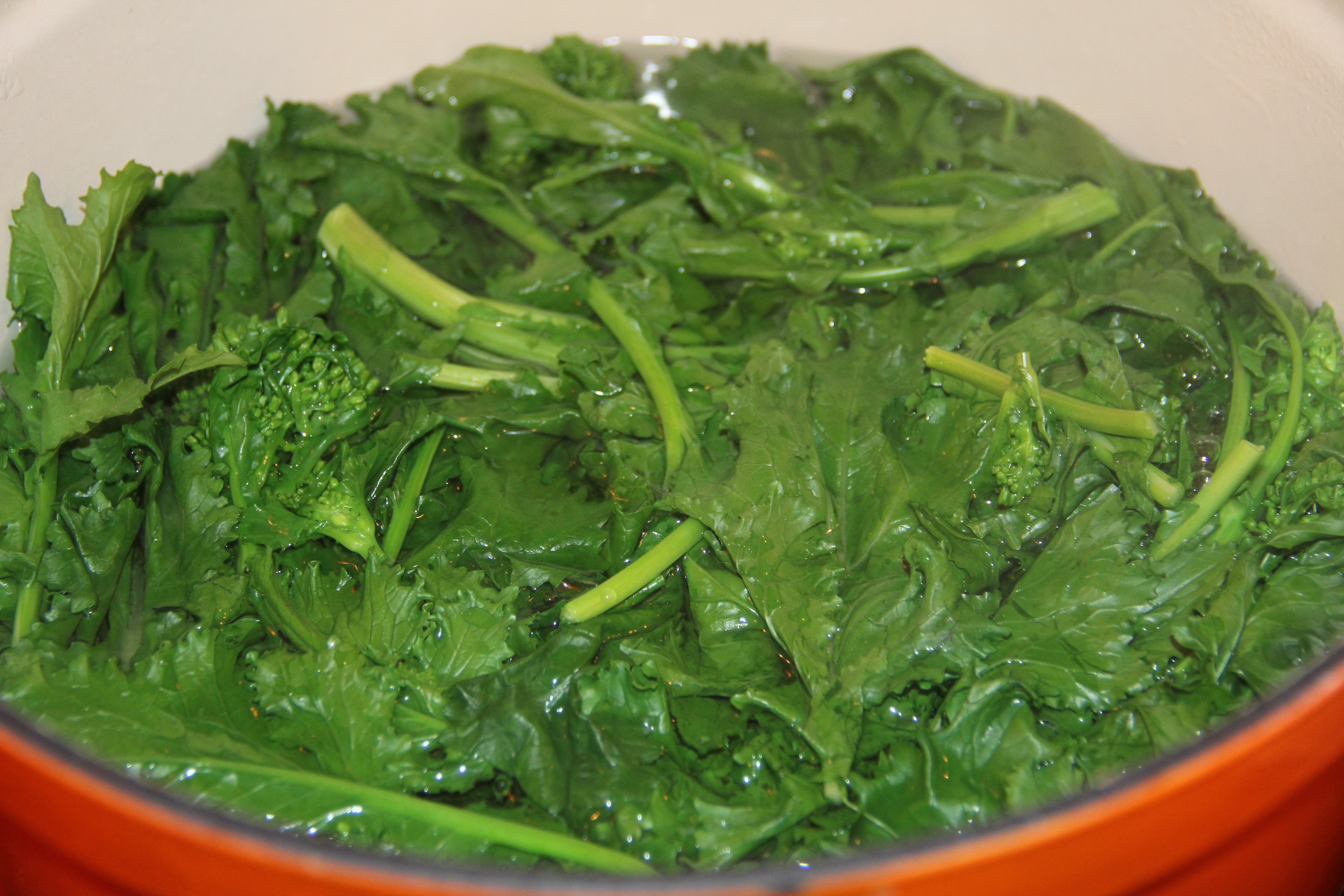 Blanched Rapini